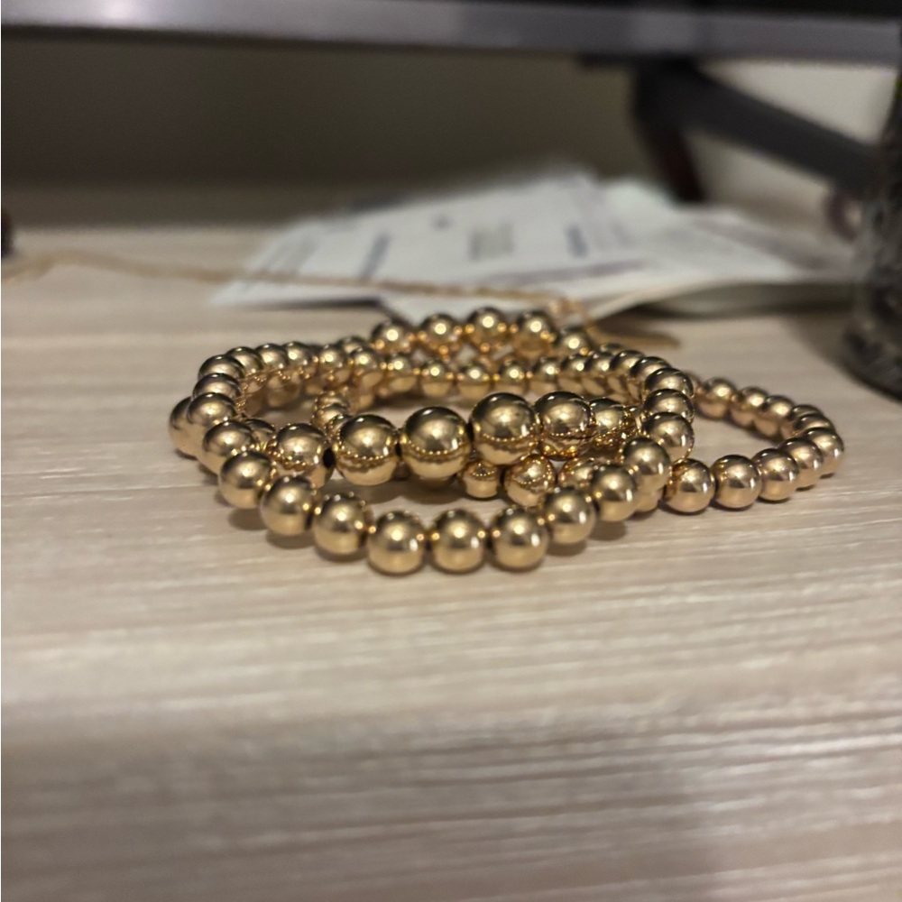 Enewton 8mm Gold Bead Bracelet - Picture 3 of 3